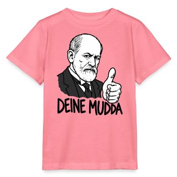 Sigmund Freud – Deine Mudda - Stanley/Stella Kinder T-Shirt MINI CREATOR  - Pink  - Vorne