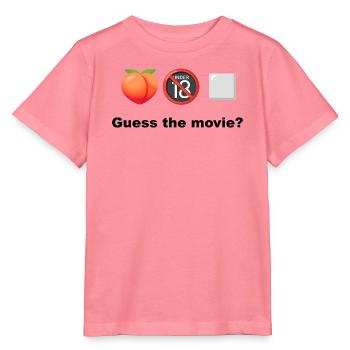 Peach ohne 18+ Quadrat Rate den Film oder den Film - Stanley/Stella Kinder T-Shirt MINI CREATOR  - Pink  - Vorne