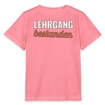 Feuerwehr Ausbildung Geschenk zum Lehrgangsabschlu - Stanley/Stella Kinder T-Shirt MINI CREATOR  - Pink  - Vorne