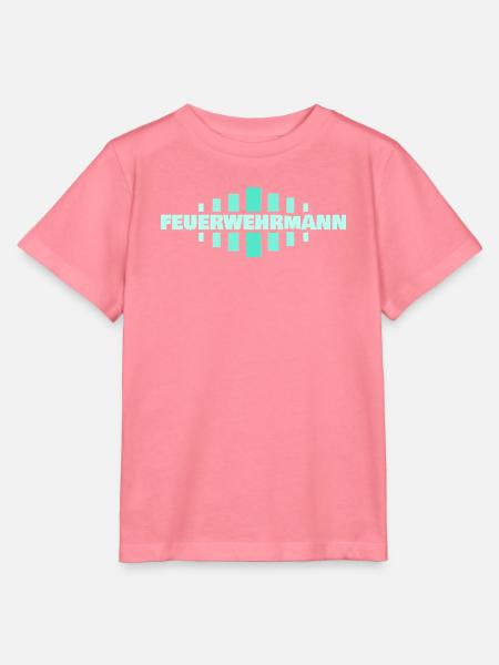 Beruf Feuerwehrmann - Stanley/Stella Kinder T-Shirt MINI CREATOR - Pink