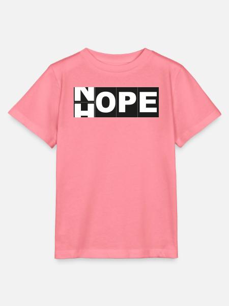 Hope Nope - Stanley/Stella Kinder T-Shirt MINI CREATOR - Pink