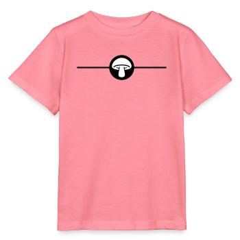 Pilz Fliegenpilz Symbol - Stanley/Stella Kinder T-Shirt MINI CREATOR  - Pink  - Vorne