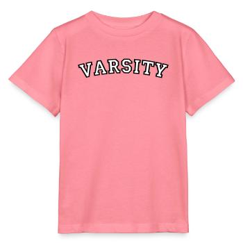 Schriftart des Varsity College - Stanley/Stella Kinder T-Shirt MINI CREATOR  - Pink  - Vorne