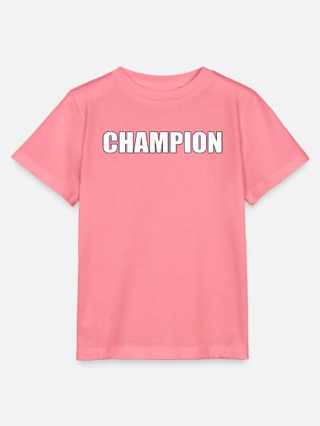 CHAMPION - Stanley/Stella Kinder T-Shirt MINI CREATOR  - Pink 