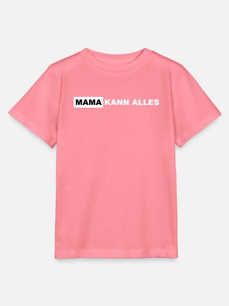 Mama Kann Alles Power Mutti - Stanley/Stella Kinder T-Shirt MINI CREATOR - Pink