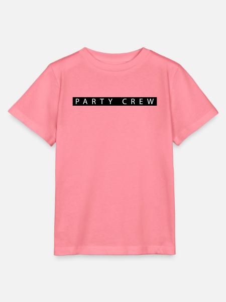 Party Crew - Stanley/Stella Kinder T-Shirt MINI CREATOR  - Pink 