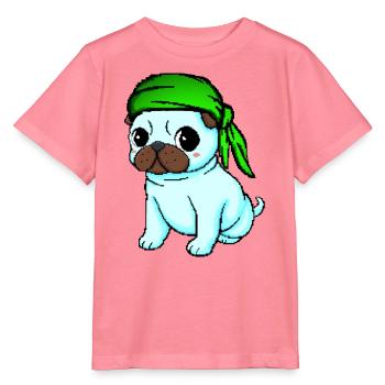 Bandana Mops - Stanley/Stella Kinder T-Shirt MINI CREATOR  - Pink  - Vorne