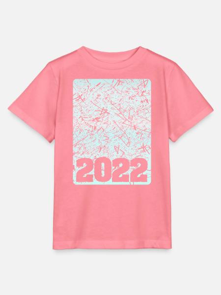 Nummer 2022 - Stanley/Stella Kinder T-Shirt MINI CREATOR  - Pink 