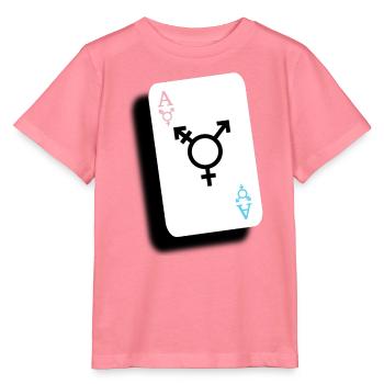 Ace of Trans - Stanley/Stella Kinder T-Shirt MINI CREATOR  - Pink  - Vorne