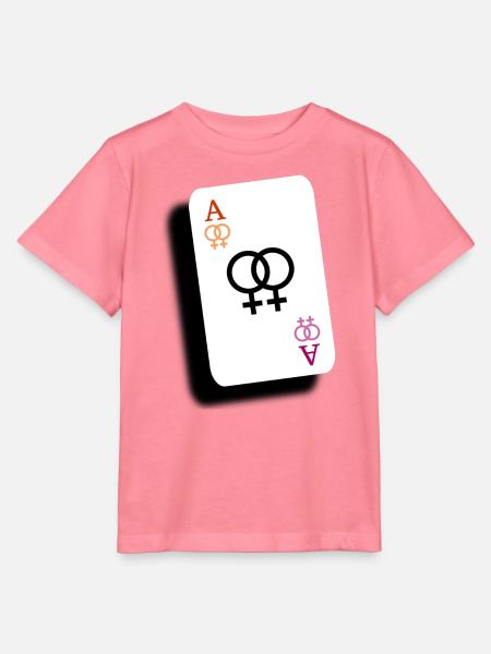 Ass der Lesben - Stanley/Stella Kinder T-Shirt MINI CREATOR  - Pink 
