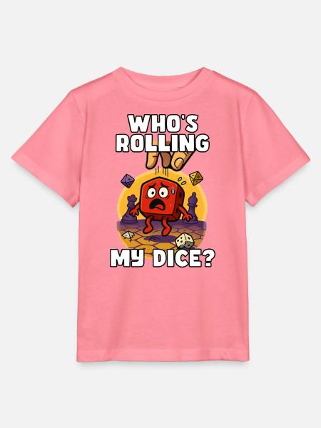 Wer würfelt? - Stanley/Stella Kinder T-Shirt MINI CREATOR  - Pink 