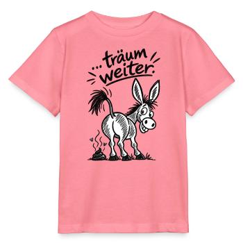Goldesel Cartoon - Stanley/Stella Kinder T-Shirt MINI CREATOR  - Pink  - Vorne