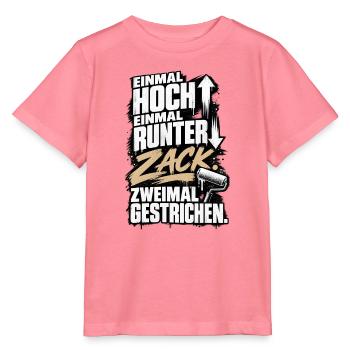 Zack, zweimal gestrichen - Stanley/Stella Kinder T-Shirt MINI CREATOR  - Pink  - Vorne