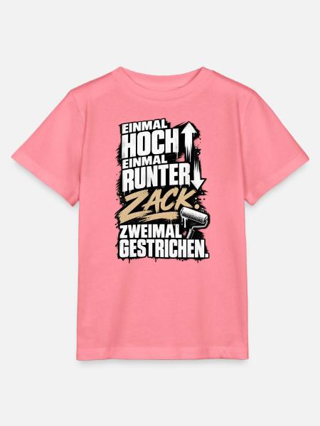 Zack, zweimal gestrichen - Stanley/Stella Kinder T-Shirt MINI CREATOR - Pink