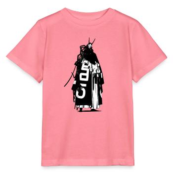 Samurai Cyberpunk – Futuristischer Ronin - Stanley/Stella Kinder T-Shirt MINI CREATOR  - Pink  - Vorne