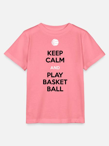 Basketball Player - Stanley/Stella Kinder T-Shirt MINI CREATOR  - Pink 