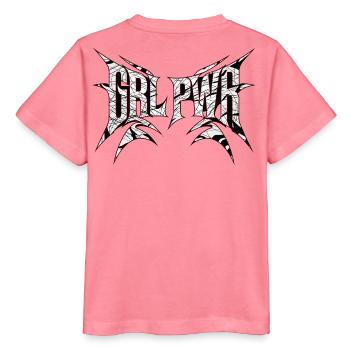 GRLPWR für Frauen in der Tuning Szene - Stanley/Stella Kinder T-Shirt MINI CREATOR  - Pink  - Hinten