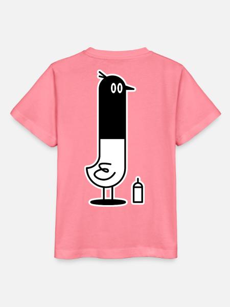 Bird Thug - Stanley/Stella Kinder T-Shirt MINI CREATOR - Pink