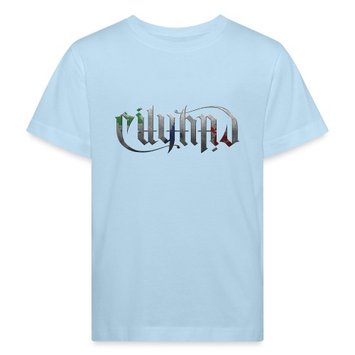 Cityard Ambigram HeavyMetal CMYK - Organic t-shirt til børn