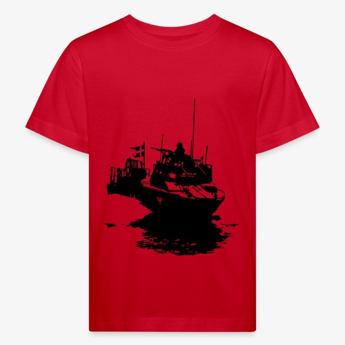 Combat Boat 90 - Stridsbåt 90 - Ekologisk T-shirt barn