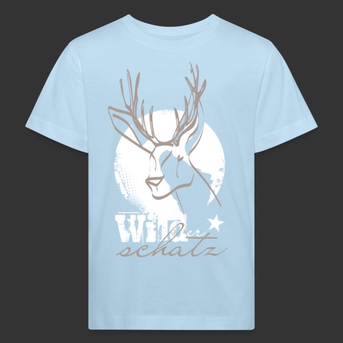 Wilder Schatz - Kinder Bio-T-Shirt