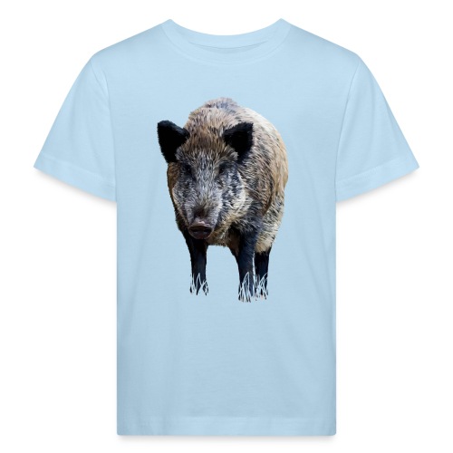 Wildschwein - Kinder Bio-T-Shirt