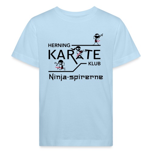 HKK Ninja-spirerne - Organic t-shirt til børn