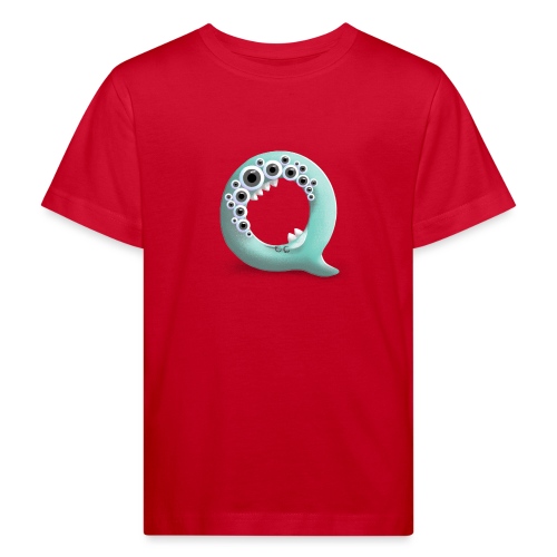 Litera Q - Ekologiczna koszulka dziecięca