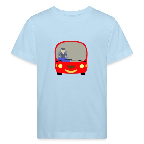 bus front - Kids' Organic T-Shirt