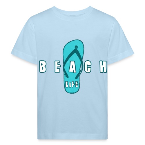 Beach Life varvastossu - Kesä tuotteet jokaiselle - Lasten luonnonmukainen t-paita