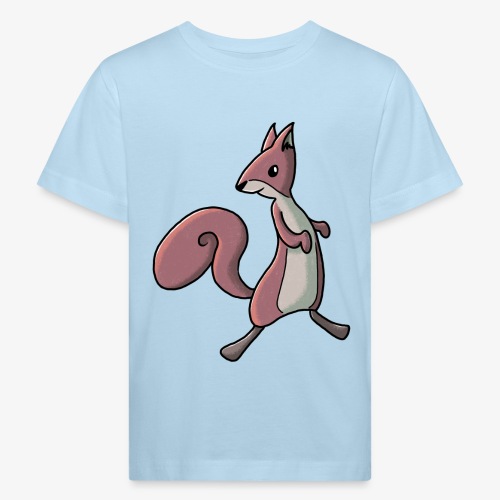 Eichhörnchen - Kinder Bio-T-Shirt