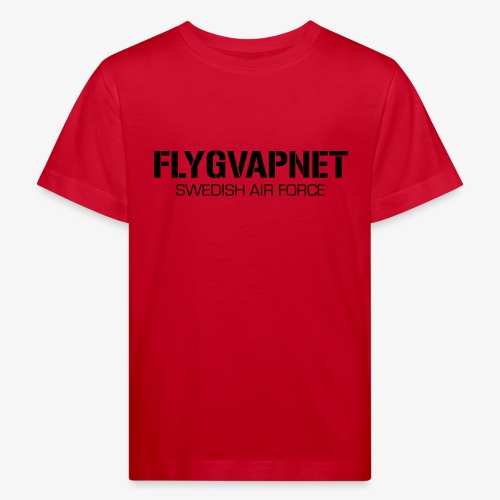 FLYGVAPNET - SWEDISH AIR FORCE - Ekologisk T-shirt barn