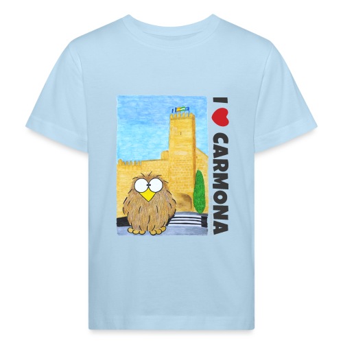 Niki Owl I Love Carmona Puerta de Sevilla - Kids' Organic T-Shirt