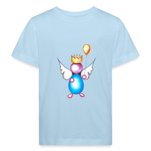Mettalic Angel happiness - T-shirt bio Enfant