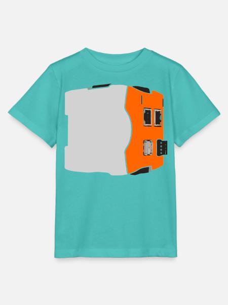 RevPi Sticker - Stanley/Stella Kinder T-Shirt MINI CREATOR  - Poolblau