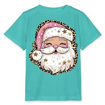 Santa Claus - Stanley/Stella Kinder T-Shirt MINI CREATOR  - Poolblau - Vorne