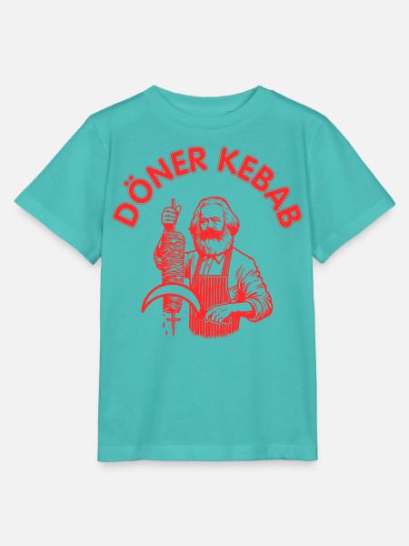 Döner Kebab - Stanley/Stella Kinder T-Shirt MINI CREATOR - Poolblau