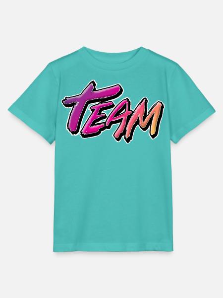 Team - Stanley/Stella Kinder T-Shirt MINI CREATOR - Poolblau