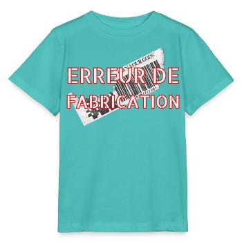 HERSTELLUNGSFEHLER - Stanley/Stella Kinder T-Shirt MINI CREATOR  - Poolblau - Vorne