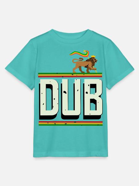 Dub Reggae - Stanley/Stella Kinder T-Shirt MINI CREATOR - Poolblau