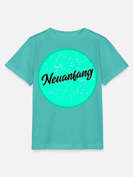 Neuanfang - Stanley/Stella Kinder T-Shirt MINI CREATOR - Poolblau