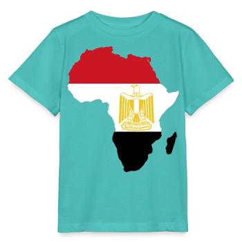 Ägypten_Flagge_Afrika - Stanley/Stella Kinder T-Shirt MINI CREATOR  - Poolblau - Vorne