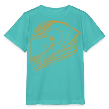 Helm - Stanley/Stella Kinder T-Shirt MINI CREATOR  - Poolblau - Vorne