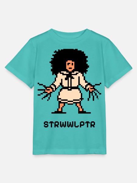 Der 8-bit Struwwelpeter - Stanley/Stella Kinder T-Shirt MINI CREATOR - Poolblau