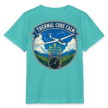 THERMAL CORE CALM - Stanley/Stella MINI CREATOR Kids’ T-Shirt - pool blue - Front