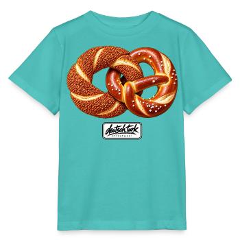 Simit & Brezel – deutschtürkisches Streetwear  - Stanley/Stella Kinder T-Shirt MINI CREATOR  - Poolblau - Vorne