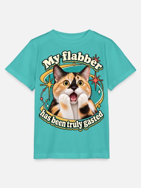 Fassungslos - Stanley/Stella Kinder T-Shirt MINI CREATOR  - Poolblau