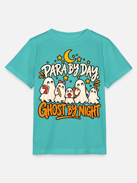 Ghost by Night Parade - Stanley/Stella Kinder T-Shirt MINI CREATOR  - Poolblau