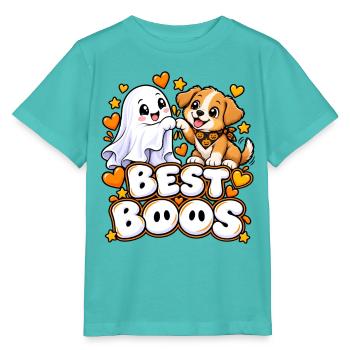Beste Buds Hund und Geist - Stanley/Stella Kinder T-Shirt MINI CREATOR  - Poolblau - Vorne