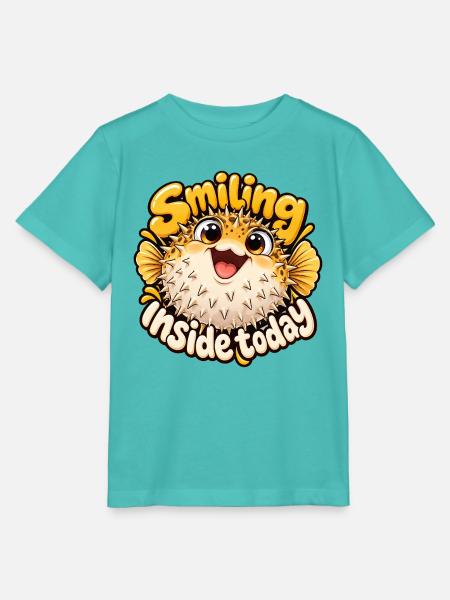 Pallokal - Stanley/Stella Kinder T-Shirt MINI CREATOR - Poolblau